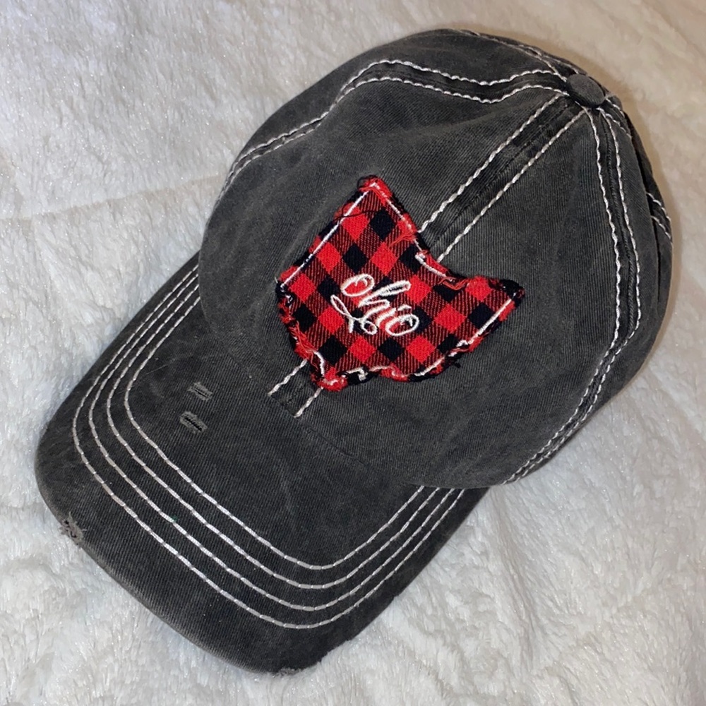 David and Young Distressed Ohio Hat